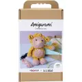 Adlibris DIY Kit Amigurumi, Pinnsvin, lys rosa, varm gul, 1 pk.