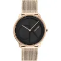 Calvin Klein unisex. 25200029 Analogue Fashion Watch black (OSFA), Casual, Bracelet, Stainless steel