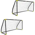 DevesSport Sammenleggbart Fotballmål 180x91x120 2 Enheter