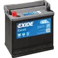 Exide Excell 12v 45ah 330a Batterilader