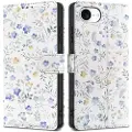 Tech-Protect iPhone 16e Tech-Protect Lommeboketui med magnet og stativ - Vårblomster