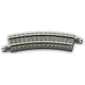ROKUHAN 7297019 Z Rokuhan spor (med ballast) Bøjet spor 26 ° 127 mm 2 stk