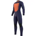 Mystic Star Fullsuit 3/2mm Langarmet Neopren-drakt Med Glidelås På Ryggen