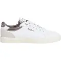 Pepe Jeans for woman. PLS31588 Trainers Kenton Court white (42), Flat, Laces, Casual