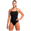 Funkita Swim Secure Still Black Badetøy