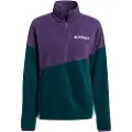 Adidas Terrex Multi Climawarm Anorak Fleecejakke Med Halv Glidelås