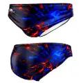 Turbo Red Blue Fire Badetrusser