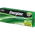 Energizer Batteri, Energizer Accu Recharge Power+, genopladelig, AAA, pakke a 10 stk