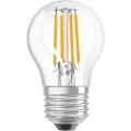 Ledvance SMART+ - LED-filamentlyspære - form: P40 - E27 - 4 W (ekvivalent 40 W) - klasse E - varmt hvitt lys - 2700 K - gjennomsiktig
