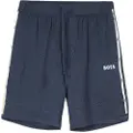 Hugo Boss for man. 50522215 Shorts Rise blue (M), Casual, Lyocell