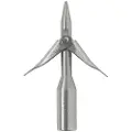 Salvimar Short Stainless Steel Harpoon Spydspiss 5 Enheter