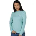 Salty Crew Tippet Fill Hood Rashguard Med Lange Ermer Til Dame
