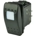 Bep Marine Spst Contura 1/4´´ Av/på-bryter Med én Pol Og Led 20a 15a 12v 24v