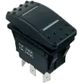 Euromarine Vanntett 3-kontakts Opplyst Vippebryter On-off-mom