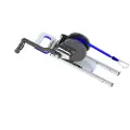 Hurley Marine Davit H30 Manuell Veggplugg 453kg