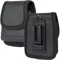 Mtp Products Samsung Galaxy Z Flip3 5G/Flip4 Vertikalt Belteveske - Svart