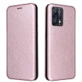 Mtp Products OnePlus Nord CE 2 Lite 5G Flip-deksel - Karbonfiber - Roségull