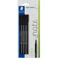 Staedtler Fineliner triplus rPP black 4pc Bl