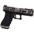 WE G-force 17 Silver Barrel Metal Version Gbb Airsoft-pistol