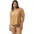 Rip Curl Sea Of Dreams Relaxed Upf Rashguard Med Korte Ermer Til Dame
