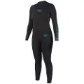 Ocean & Earth Surf School Dame Våtdrakt I Neopren Med Lange Ermer Og Glidelås På Ryggen