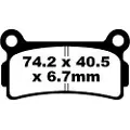 EBC Fa Series Organic Fa164 Bremseklosser