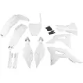 Ufo Honda Crf 250r/450r 2018-2021 With Airbox Cover Eu Hokit123f-041 Fork Protectors & Plastsett