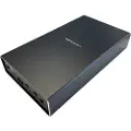 LC-Power LC-DOCK-C-35-M2 - HDD / SSD-dokkestasjon - M.2 - 2 Kanal - M.2 Card (PCIe NVMe & SATA) - USB 3.2 (Gen 2x1) - svart