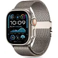 Tech-Protect Apple Watch Series Ultra 3/2/Ultra/11/10/9/8/7/6/SE 3/(2022)/SE Tech-Protect Milano-rem - 49mm/46mm/45mm/44mm - Titan