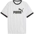 Puma Essentials Striped Jersey Men, Men, White, L