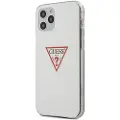 GUESS Guhcp12mpcuctlwh Iphone 12 Pro 6.1 Triangle Collection Telefondeksel