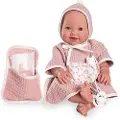 Antonio Juan Nyfødt Mia Tisser Med Badehette Babydukke 42 Cm