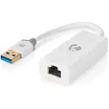Nedis Gull Ccbw61950wt02 Usb-nettverksadapter Usb 3.2 Gen 1 1 Gbps Usb-a M-rj45 Forgylt 0.2 M
