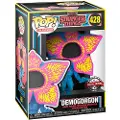 Funko POP! Pop! Stranger Things Eksklusiv Figur Av Demogorgon Med åpent Ansikt Og Svartlys