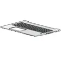 HP - Erstatningstastatur for bærbar PC - med ClickPad - Tyrkisk - for ProBook 450 G6 Notebook, 450 G7 Notebook, 455 G6 Notebook