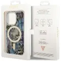 GUESS Guhmp14lhleopwb Iphone 14 Pro 6.1 Niebieski Leopard Telefondeksel