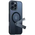 Torras Pstand Spin-etui for iPhone 16 Pro (svart)