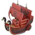 Bandai One Piece Figurmodellsett Nine Snake Kuja Piratskip 15 Cm