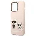 Karl Lagerfeld Klhmp14xsskci Iphone 14 Pro Max 6.7 Silicone Karl&choupette Telefondeksel