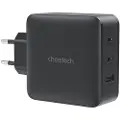 Choetech L-qp2011 Dual-port Qc3.0+pd Usb-a Og Usb-c Vegglader 20w