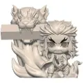 Furyu Demon Slayer : Hold Pvc-statue Av Rengoku Kyojuro 8 Cm