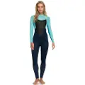 Roxy Prologue 3/2 Mm Dame Våtdrakt I Neopren Med Lange Ermer Og Glidelås På Ryggen