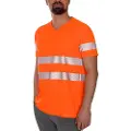 IQ-UV Uv High Visible V-neck Kl.2 Kortermet Beskyttelsesvest