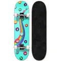 Yocaher Graphic Candy Series Sweet 7.75´´ Skateboard