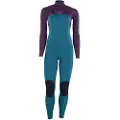 iON Element 4/3 Mm Dame Våtdrakt I Neopren Med Glidelås I Brystet Og Lange Ermer