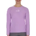 IQ-UV Uv Aqua Rashguard Med Lange Ermer Til Dame