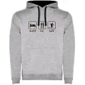 Kruskis Surf Sleep Eat And Surf Two-colour Hetteskjorte