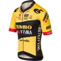 Agu Jumbo-visma Premium Replica 2023 Kort Ermet Trøye
