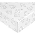 Play Fabrics Superman Stretchlaken 180x200 Cm