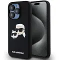 Karl Lagerfeld Klhmp15xskchpplk Iphone 15 Pro Max 6.7 Silicone Karl&choupette Telefondeksel
